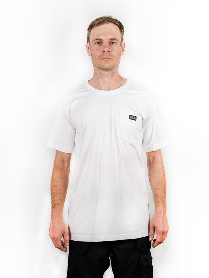 Short Sleeve Pocket T-Shirt White