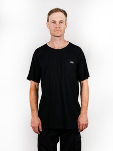 Short Sleeve Pocket T-Shirt Black